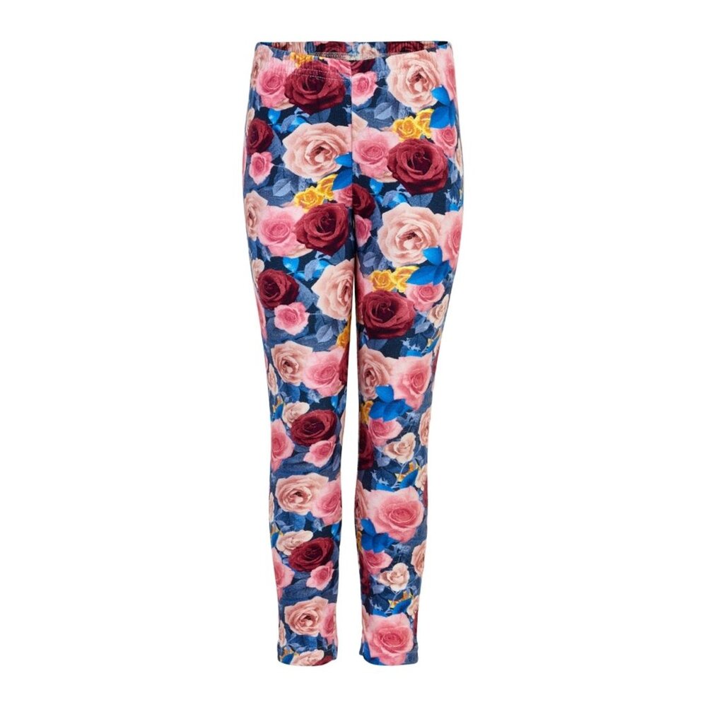 Floral Kids Leggings - Multicolor